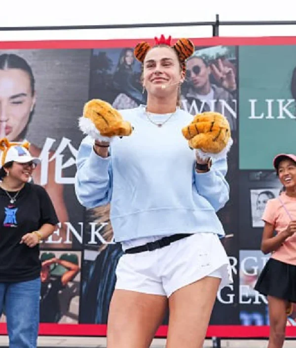 Aryna Sabalenka 2025 Wuhan Open Fan Meeting Sweatshirt - Image 4