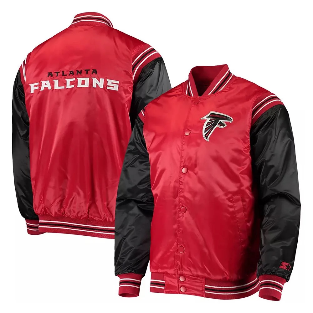 Atlanta Falcons Enforcer Satin Jacket