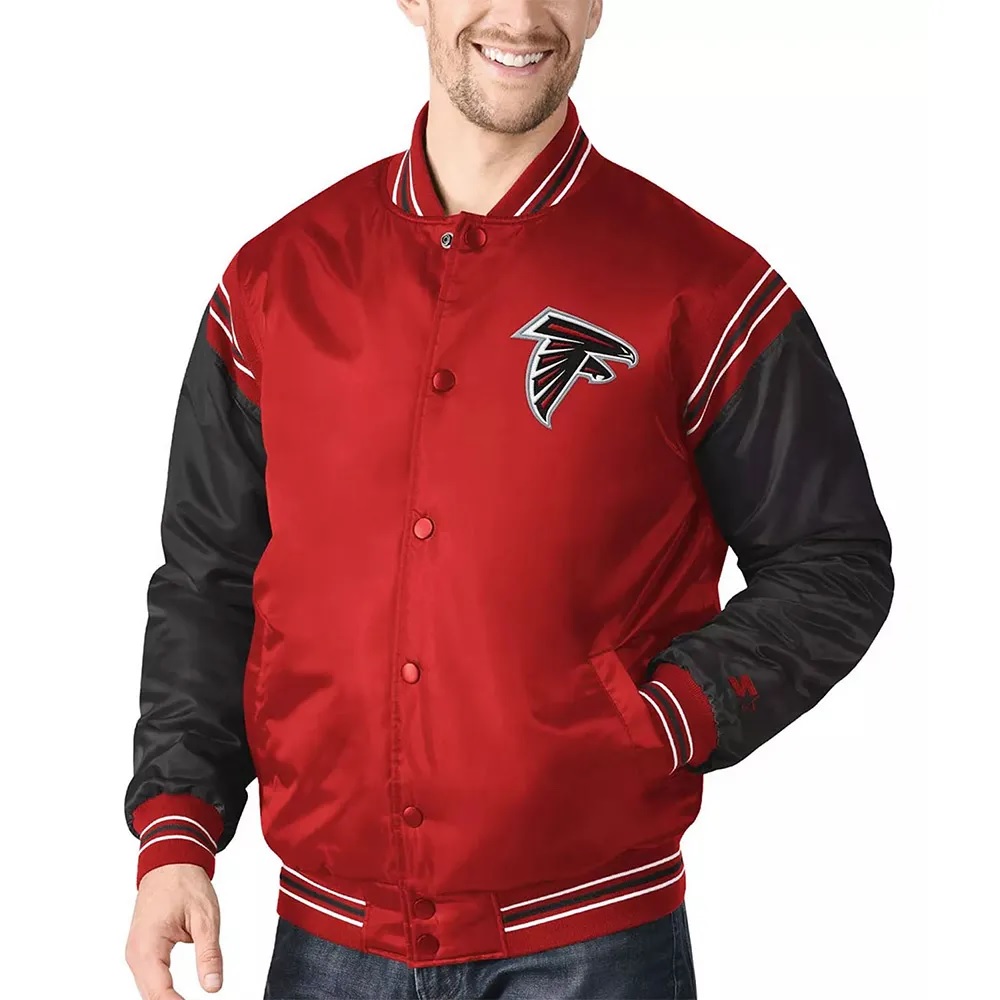 Atlanta Falcons Enforcer Satin Jacket