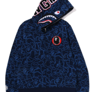 Bape 30th Anniversary Line Camo Shark Full Zip Hoodie