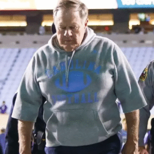 Bill Belichick TCU v North Carolina Grey Hoodie