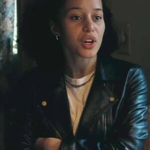 One Battle After Another Chase Infiniti Leather Jacket