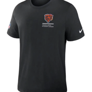 Chicago Bears Black 2025 Crucial Catch T-Shirt