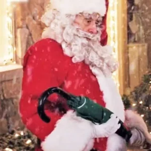 Austin Pendleton Christmas with the Kranks Santa Red Coat