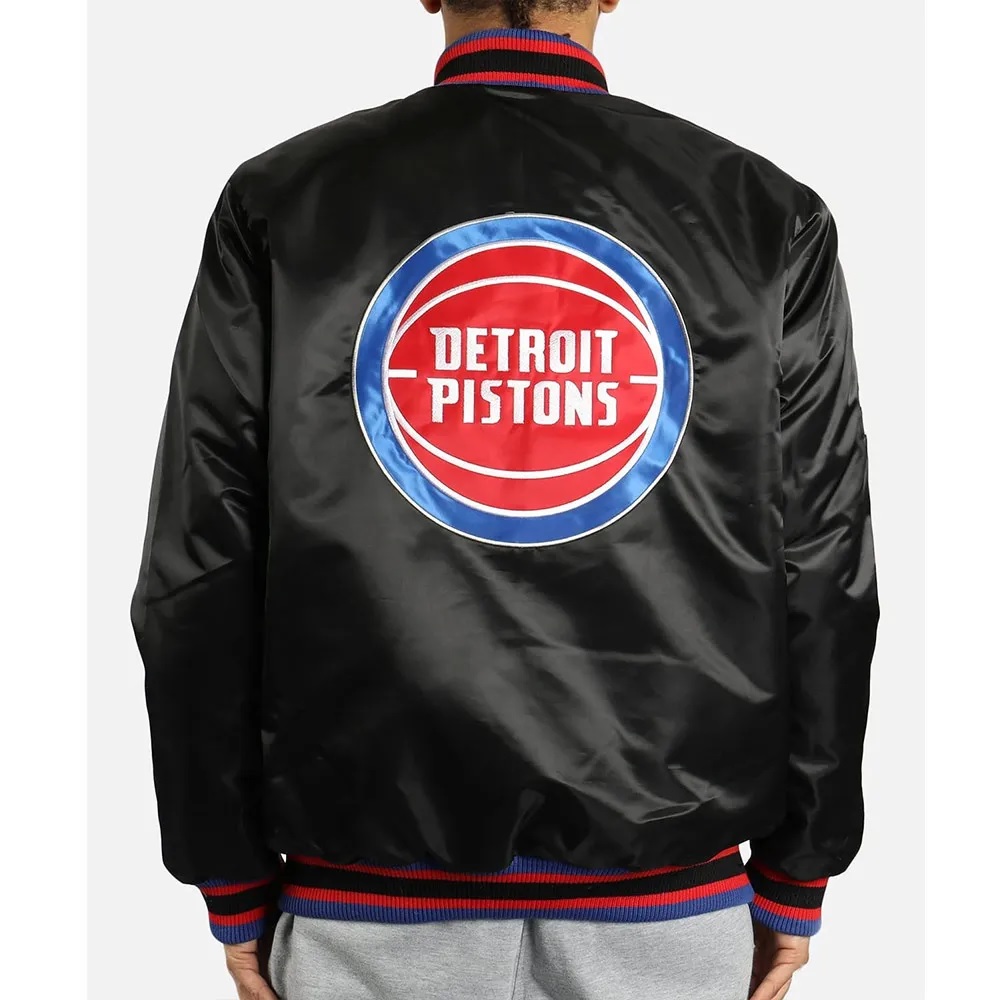 Detroit Pistons Finals Satin Jacket