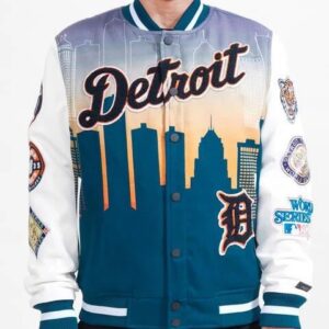 Detroit Tigers Remix Varsity Jacket