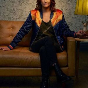 Stumptown Cobie Smulders Satin Jacket