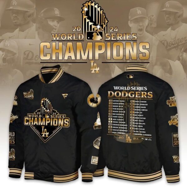Dodgers 2024 World Series Champions Limited Edition Jacket