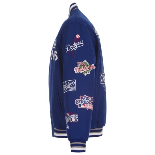Dodgers Authentic Jh Design Championship Varsity Jacket
