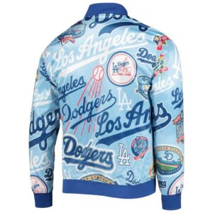 Dodgers Pro Standard Royal Allover Varsity Jacket