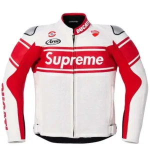 Supreme Motorcycle Leather Jacket