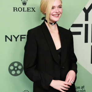 Elle Fanning 63rd New York Film Festival 2025 Black Blazer