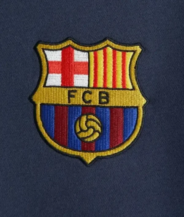 FC Barcelona Graphic Half-Zip Sweatshirt - Image 2