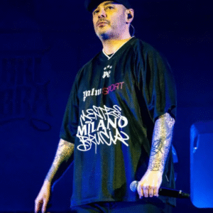 Fabri Fibra MILANO Black T-shirt