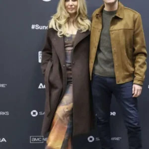 Nicole Alexandra Shipley Fairyland Brown Trench Coat