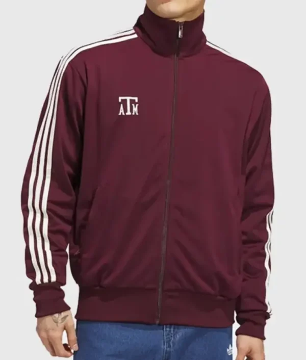 Firebird track jacket with signature sporty design, front zipper, and classic athletic fit.