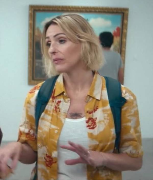 Frauds S01 Suranne Jones Yellow Shirt