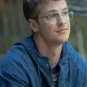 Peacemaker S02 Freddie Stroma Blue Jacket