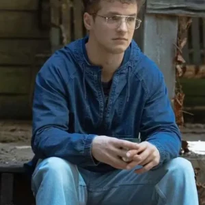Peacemaker S02 Freddie Stroma Blue Jacket