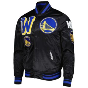 Golden State Warriors Mash Up Capsule Satin Jacket