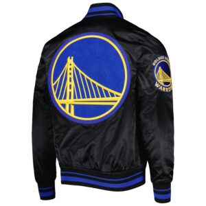 Golden State Warriors Mash Up Capsule Satin Jacket