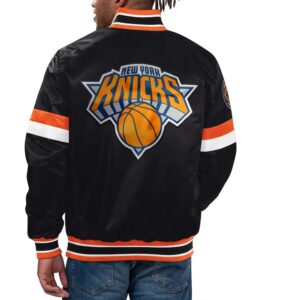 Home Game New York Knicks Black Jacket