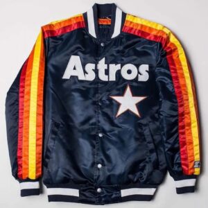 Houston Astros Bomber Blue Jacket