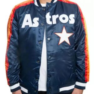 Houston Astros Bomber Blue Jacket
