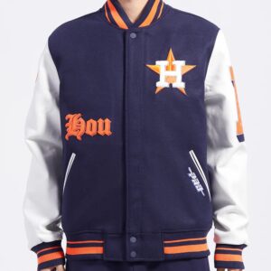 Houston Astros Old English Varsity Jacket