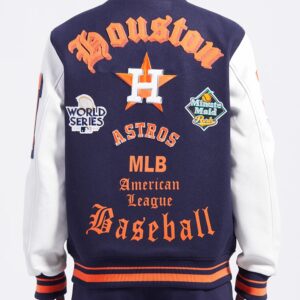 Houston Astros Old English Varsity Jacket