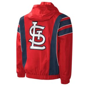 Impact St. Louis Cardinals Half-Zip Hoodie Jacket