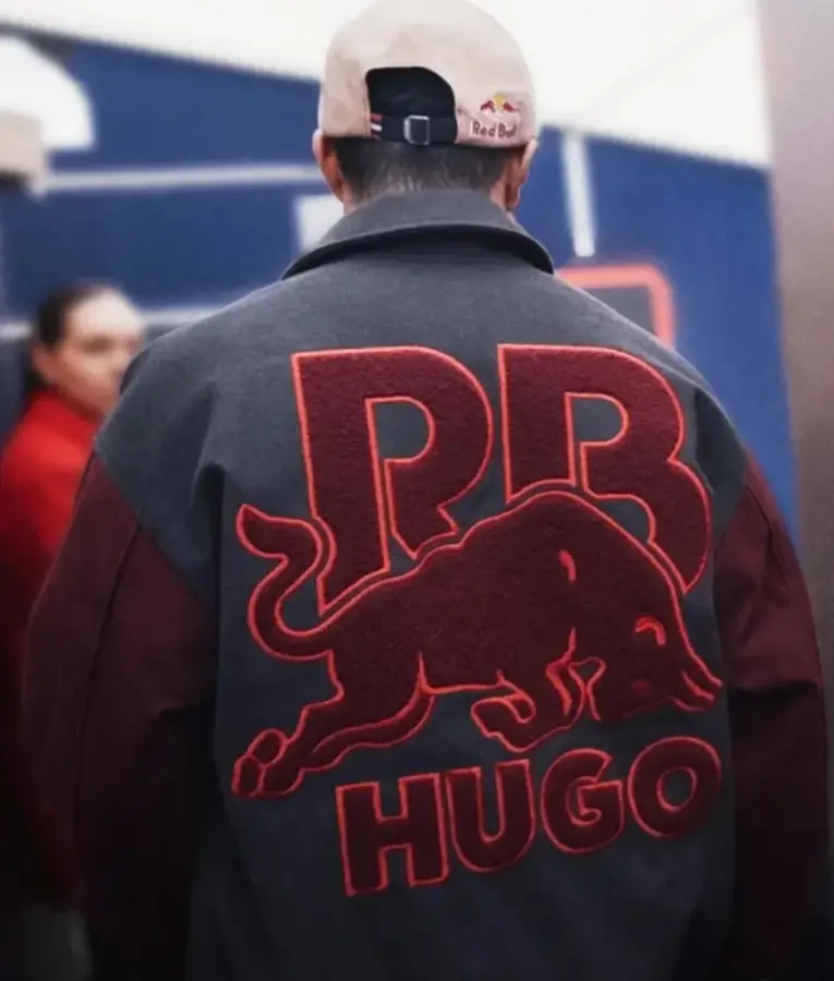 Isack Hadjar RB Varsity Jacket - Image 2