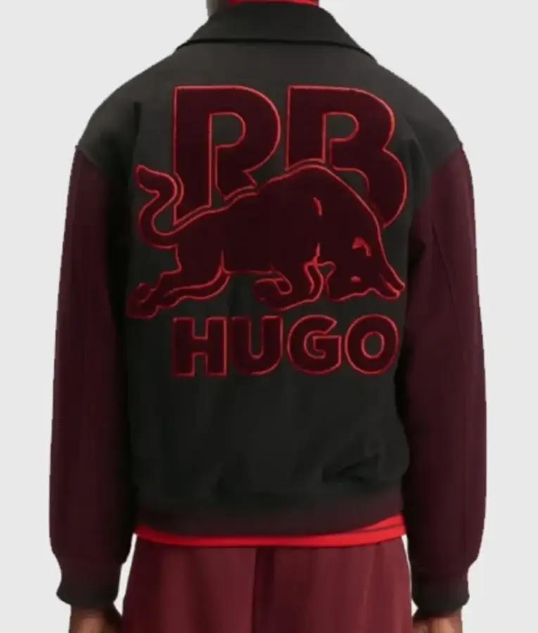 Isack Hadjar RB Varsity Jacket - Image 4