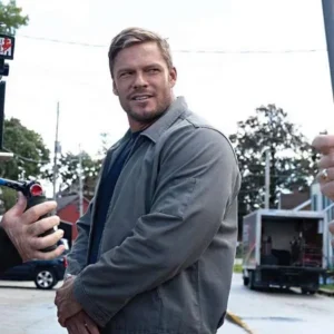 Reacher S02 Jack Reacher Grey Cotton Jacket