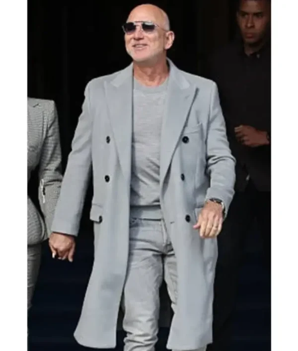 Jeff Bezos Paris Fashion Week 2025 Long Coat - Image 3