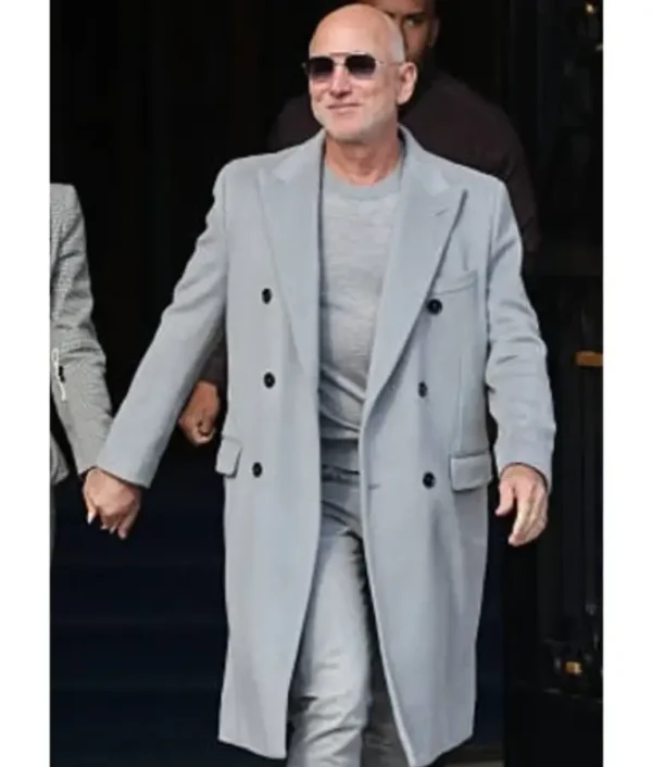 Jeff Bezos Paris Fashion Week 2025 Long Coat - Image 2