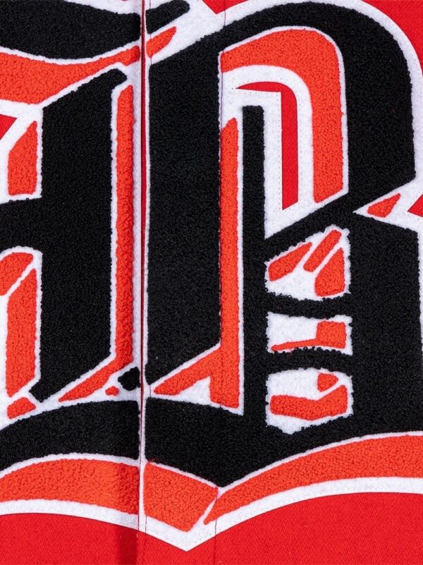 Jeff Hamilton Chicago Bulls Red And White Jacket
