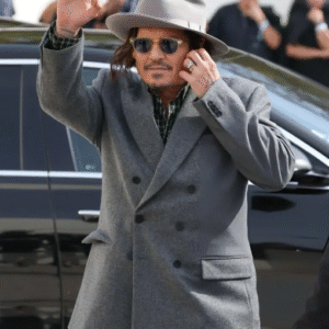 Johnny Depp Paris Fashion Week 2025 Blazer