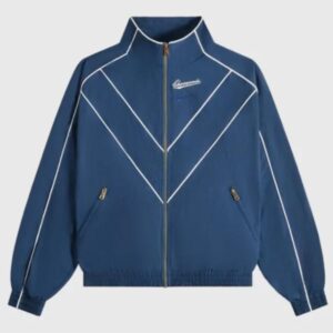 Kith x Willy Chavarria Bad Boy track jacket with sporty design, zip-up front, and casual streetwear fit.