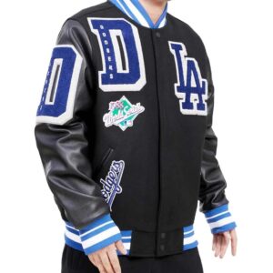 LA Dodgers Mash Up Wool Varsity Jacket