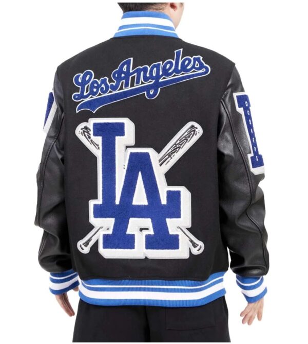 LA Dodgers Mash Up Wool Varsity Jacket