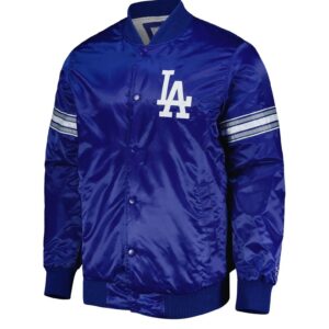 LA Dodgers Pick & Roll Royal Blue Varsity Jacket