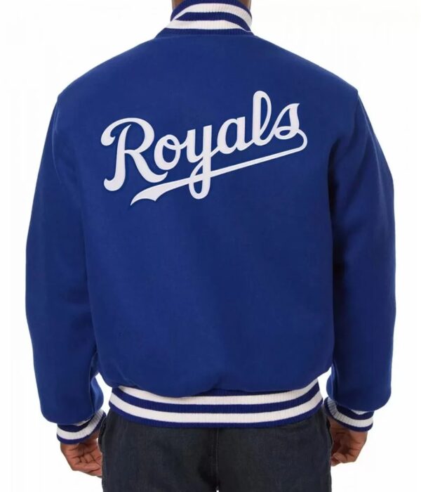 Kansas City Royals Wool Letterman Jacket