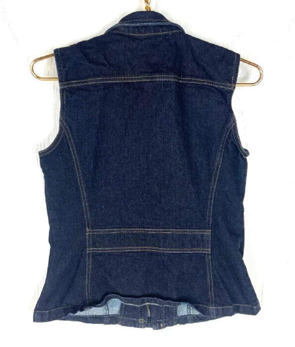 Heartland S19 Lisa Stillman Dark Wash Denim Vest - Image 3