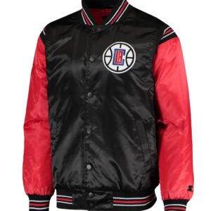 Los Angeles Clippers The Enforcer Black and Red Jacket