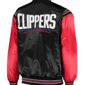 Los Angeles Clippers The Enforcer Black and Red Jacket
