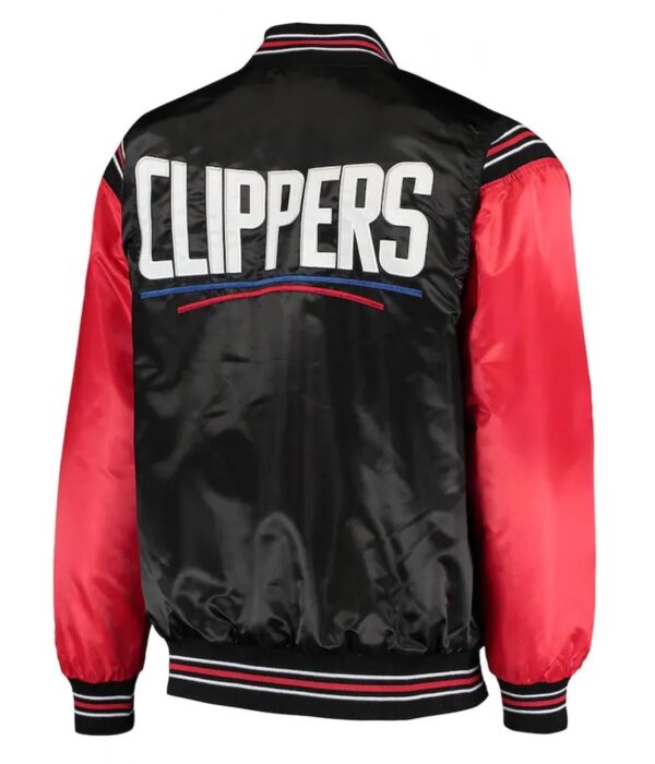 Los Angeles Clippers The Enforcer Black and Red Jacket
