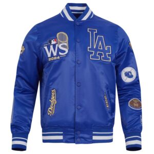 Dodgers 2024 World Series Champions Full-Snap Jacket