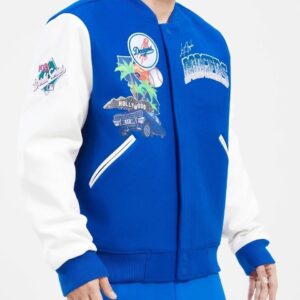 Los Angeles Dodgers Home Town Wool Varsity Jacket