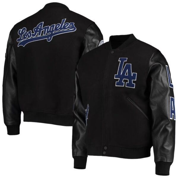 Los Angeles Dodgers Full-Zip Wool Varsity Jacket